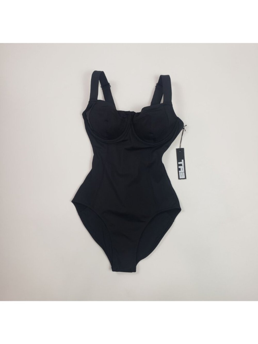 TA3 Lifty One Piece Black Swimsuit Small Reg/Long D/DD Adjustable Shaping NWT - Picture 10 of 16